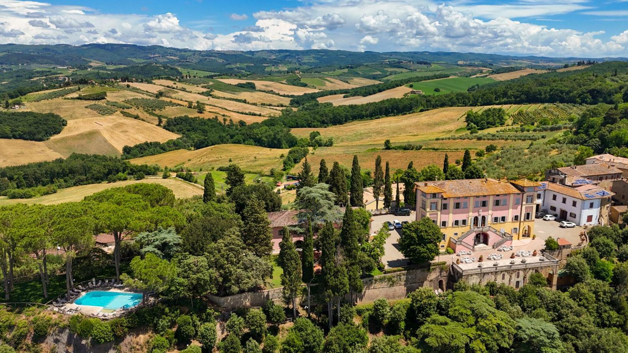 Villa Lecchi Hotel Wellness Colle Val D'Elsa Exterior foto